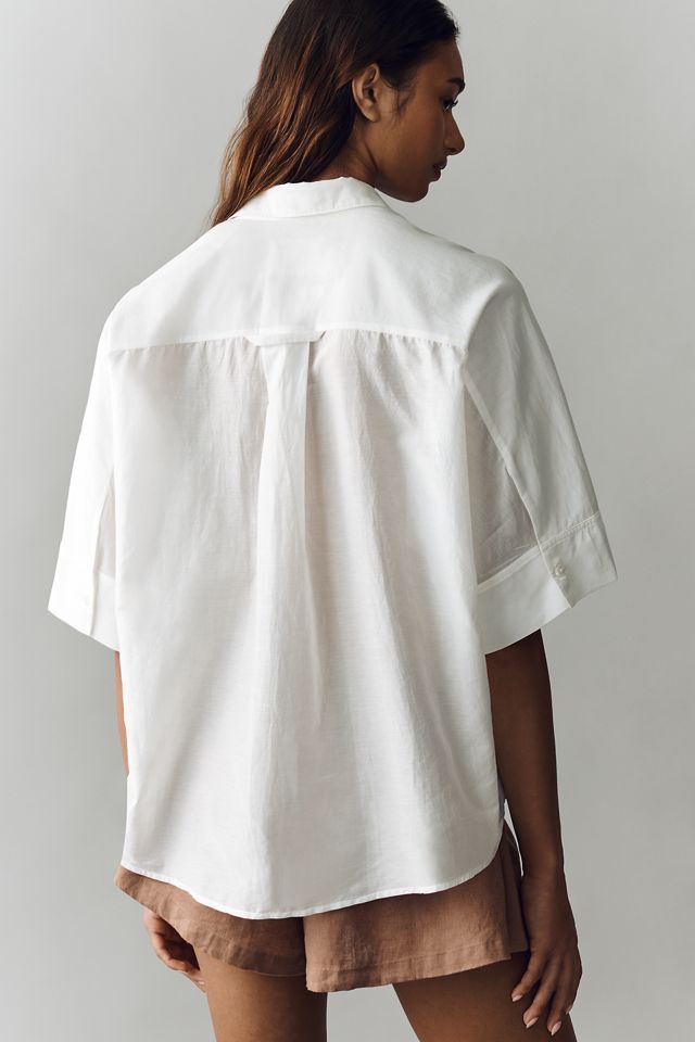 Citizens of Humanity Claire Cotton Silk Shirt #3