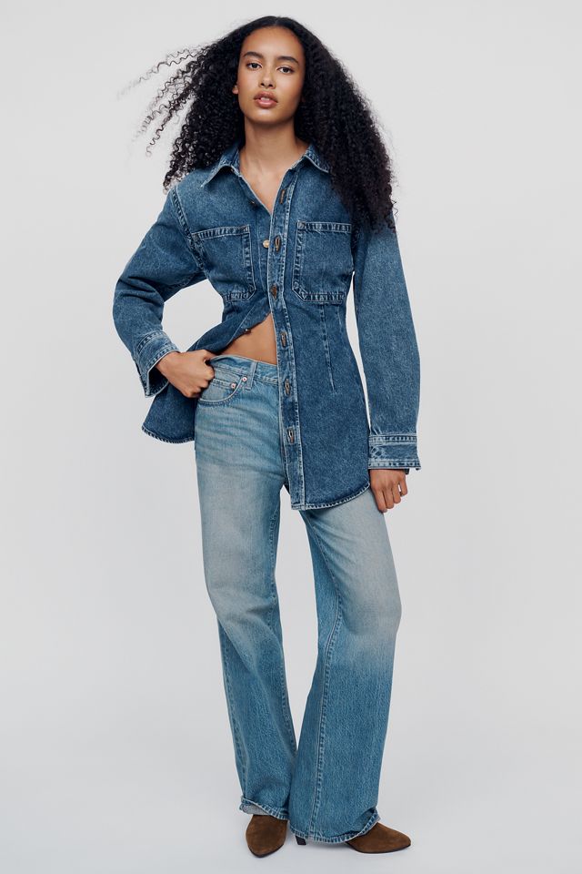 AGOLDE Wilma Denim Shirt #1
