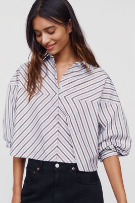 AGOLDE Agnes 100% Cotton Buttondown Shirt 