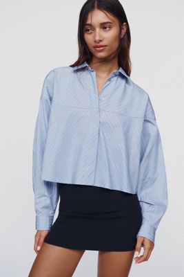 AGOLDE Agnes 100% Cotton Buttondown Shirt 