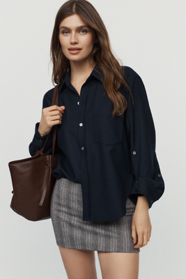 Citizens of Humanity Kayla 100% Cotton Corduroy Shirt by Anthropologie
