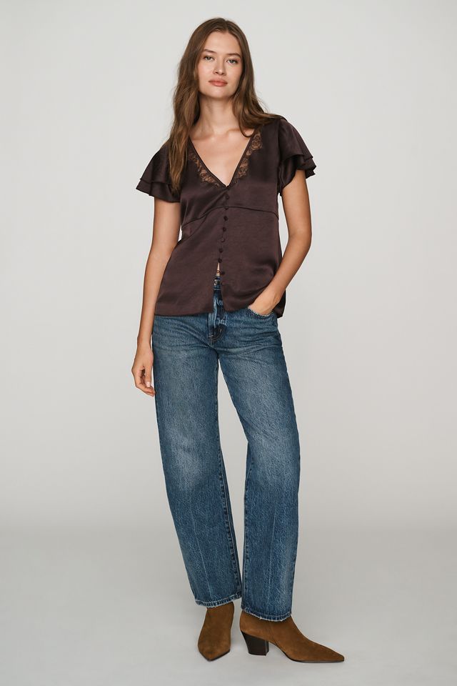 Citizens of Humanity Flutter-Sleeve Top #1