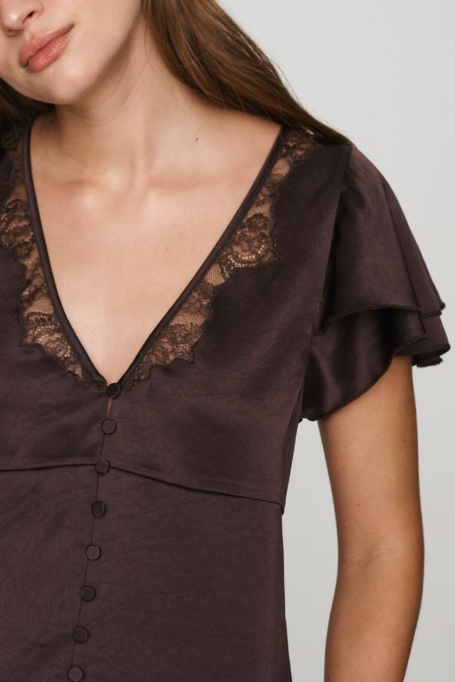 Citizens of Humanity Flutter-Sleeve Top #2