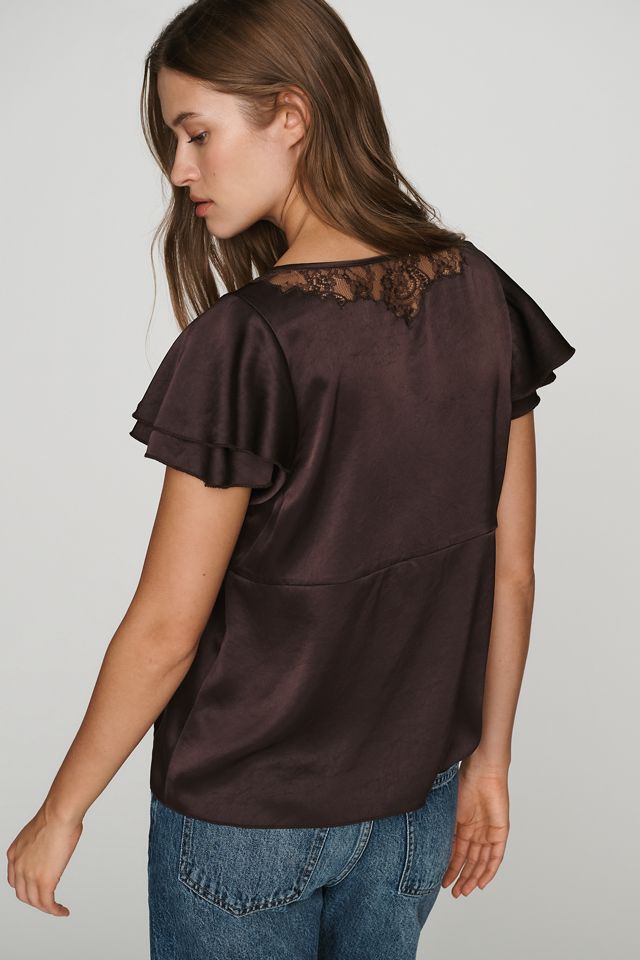 Citizens of Humanity Flutter-Sleeve Top #3