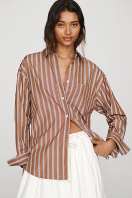 Citizens of Humanity Thea 100% Cotton Boyfriend Shirt