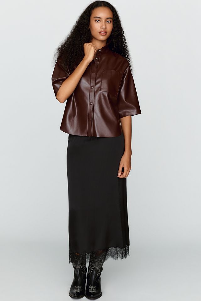Citizens of Humanity Frances Cropped Cape Shirt #2