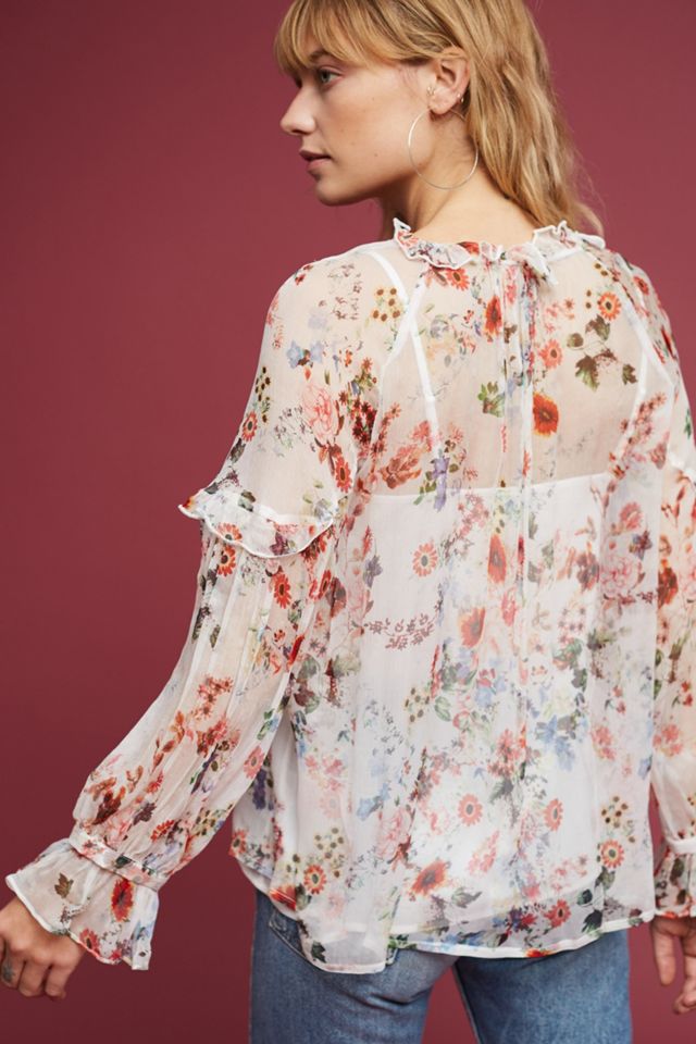 Leda Floral Blouse #3