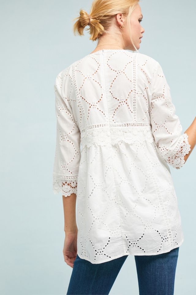Marcy Eyelet Top #2