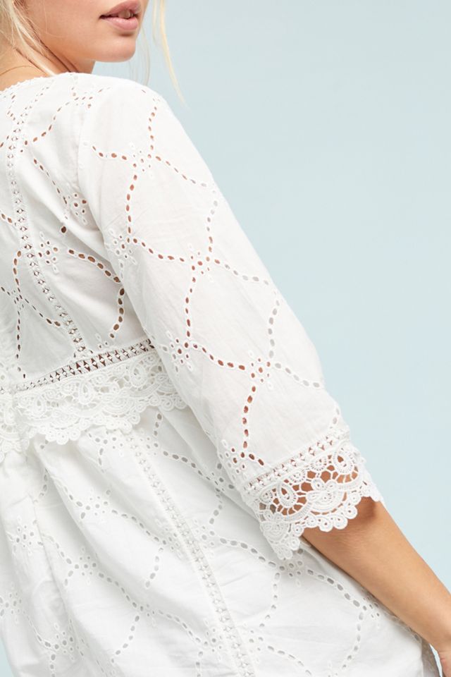 Marcy Eyelet Top #3