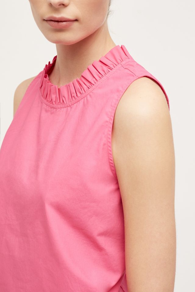 Ruffled Poplin Blouse #2