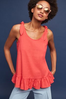 Phoebe Tie-Strap Top | Anthropologie