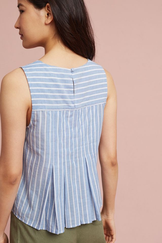 Hannah Pleated Tank Top #3