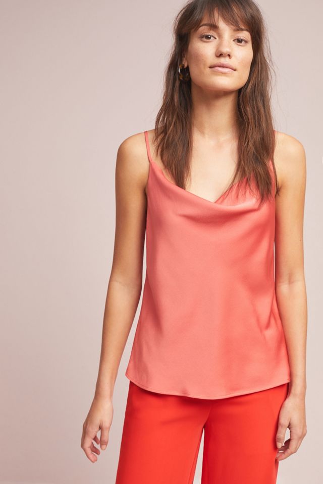 Satin Cowl Neck Cami #2