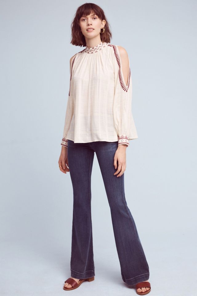 Magda Open-Shoulder Blouse #1