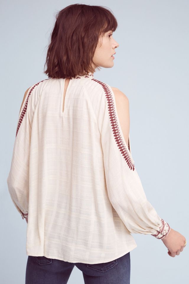 Magda Open-Shoulder Blouse #2