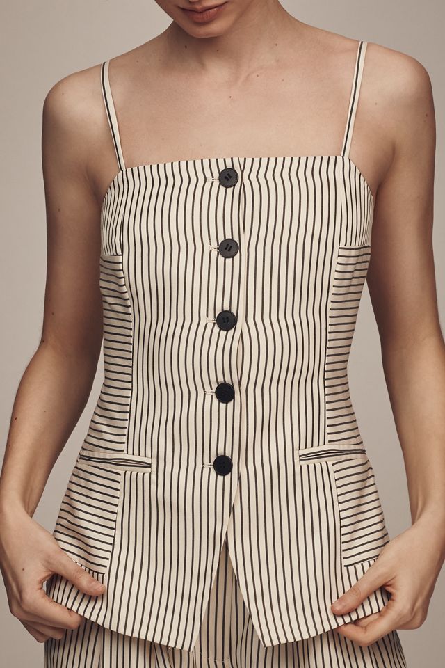 Greylin Sandi Button-Front Tank #2