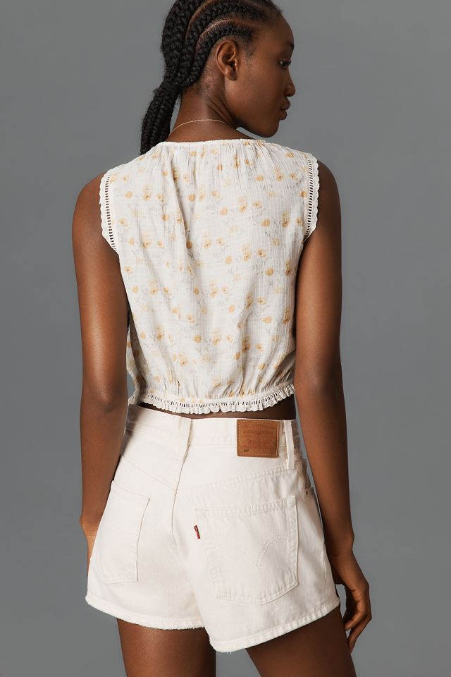Anthropologie - DADAページ By Anthropologie Braided Bubble-Hem Tank Top | Anthropologie
