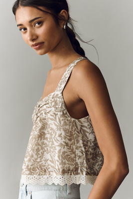 Greylin Wanda Pintucked Top | Anthropologie