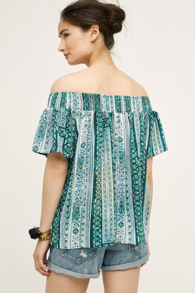 Jacaranda Off-The-Shoulder Top #1