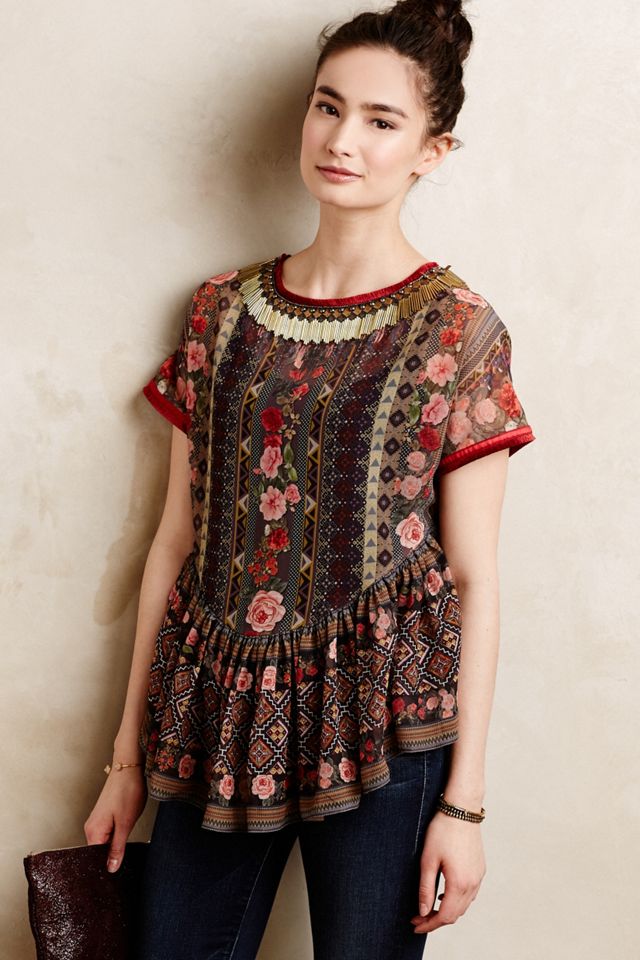 Sahira Peasant Top #1