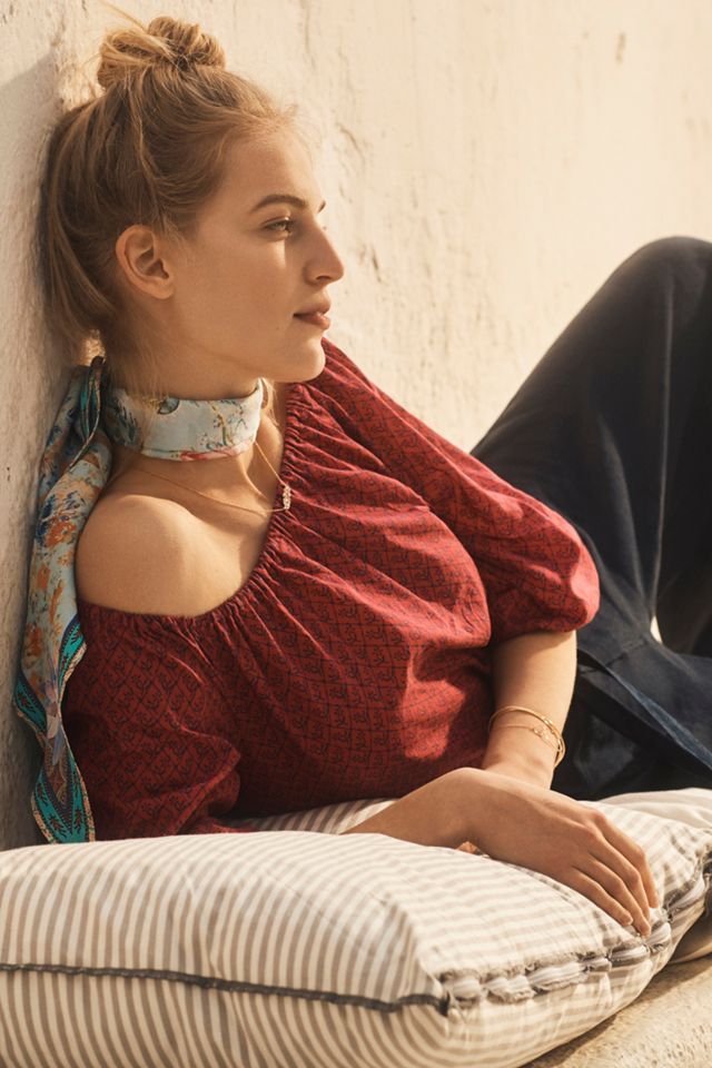 Maiden Off-The-Shoulder Blouse #4