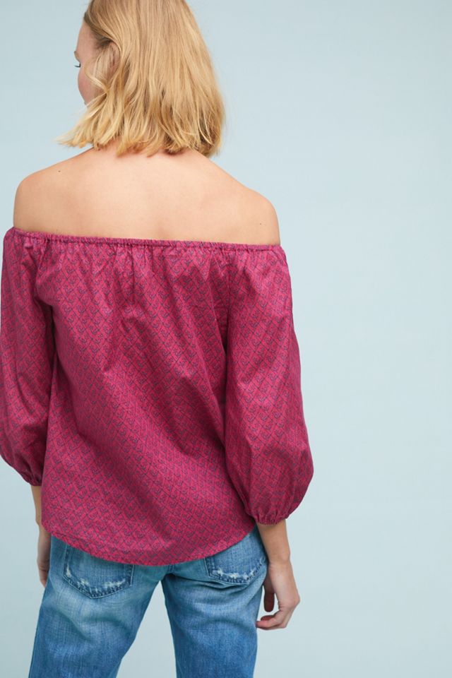 Maiden Off-The-Shoulder Blouse #1