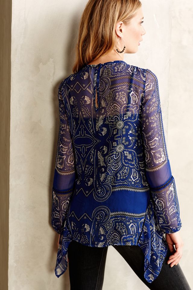 River Paisley Tunic #1