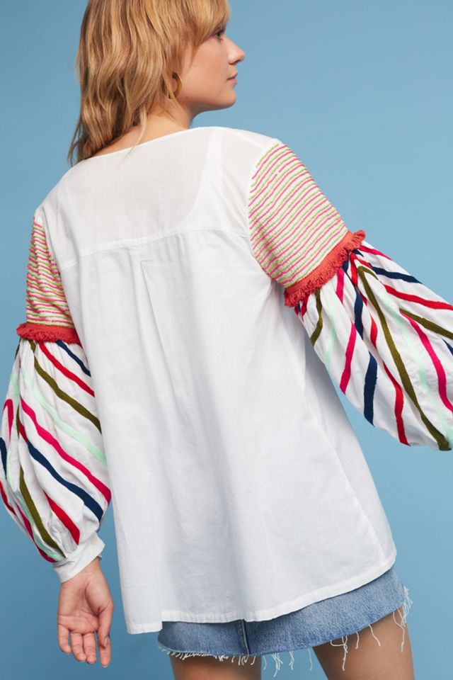 Dorinda Tasseled Top #1