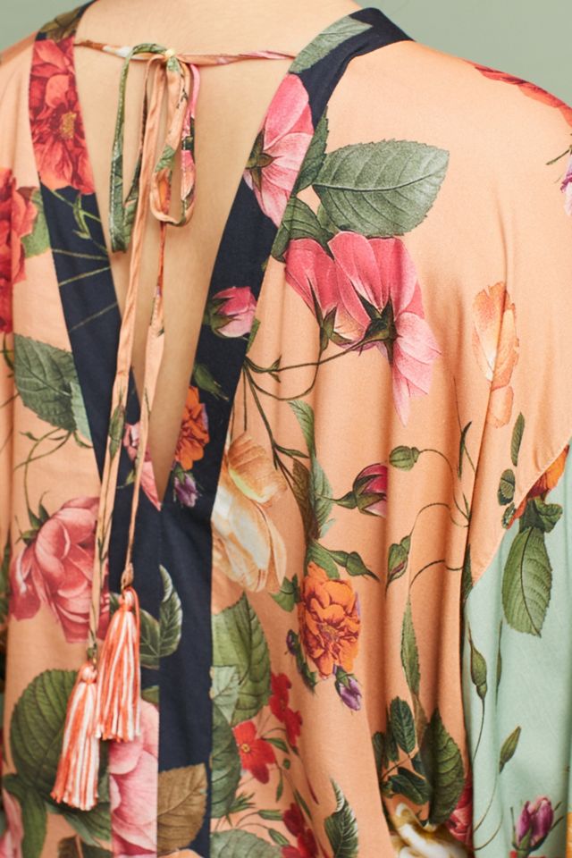 Farm Rio Floral Kimono Top #1