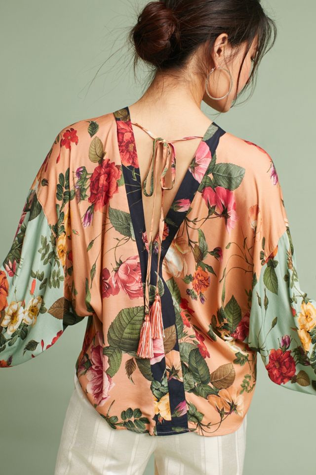 Farm Rio Floral Kimono Top #2