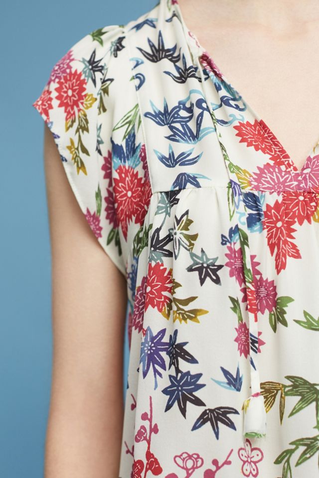 Althea Silk Blouse #1