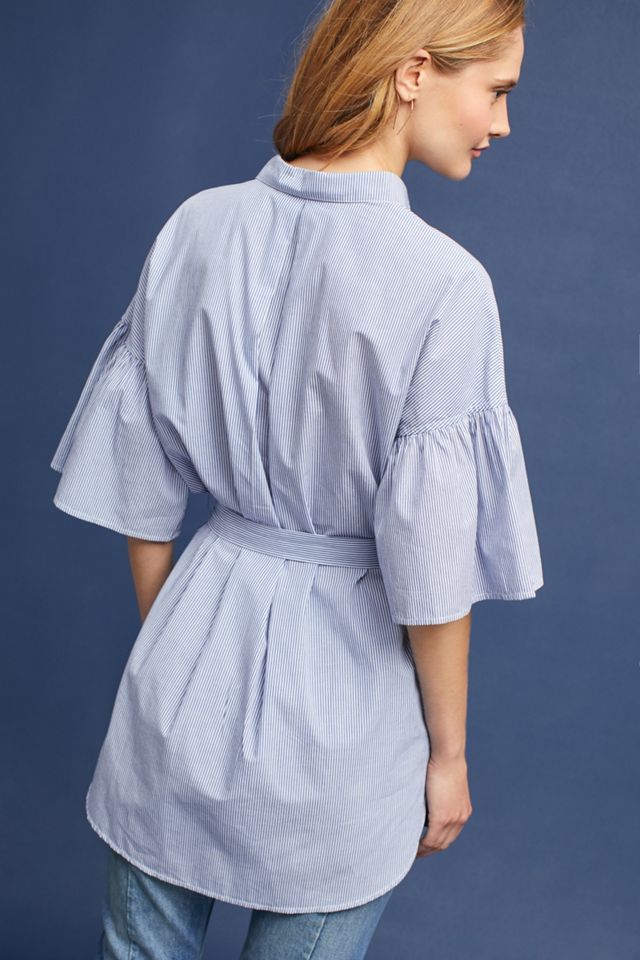 Striped Buttondown Tunic #3