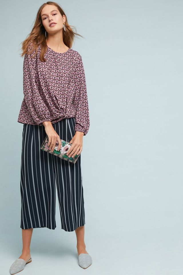 Knotted Geometric Blouse #2