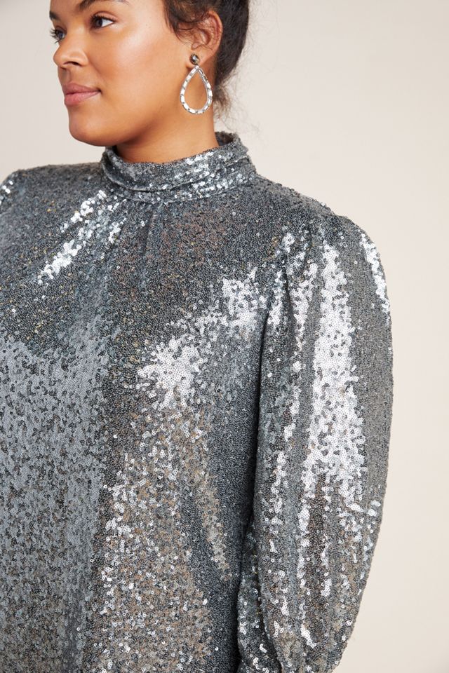 Luna Sequined Blouse #10
