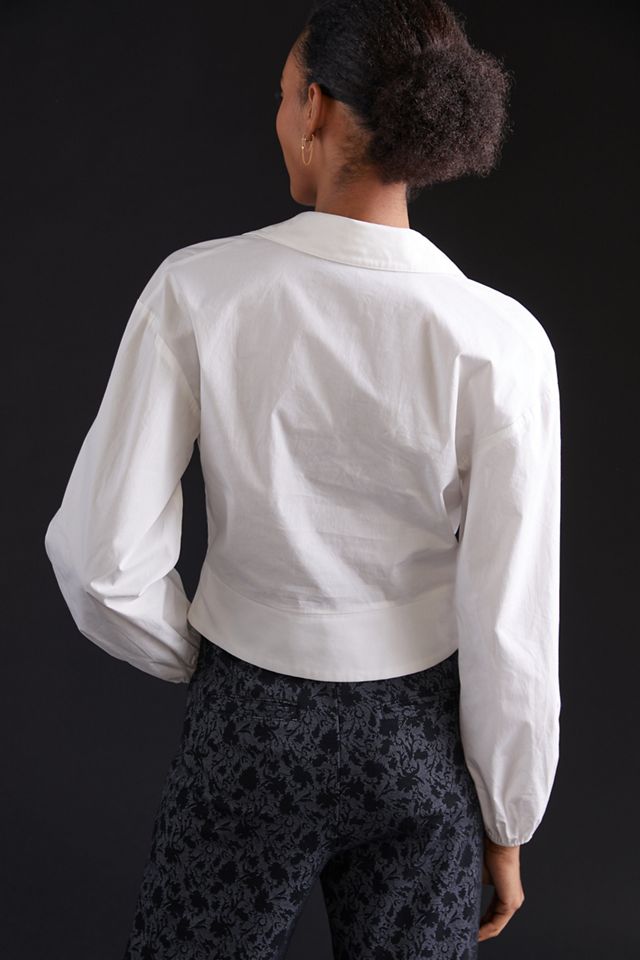 Sunday in Brooklyn Twist-Front V-Neck Blouse #2
