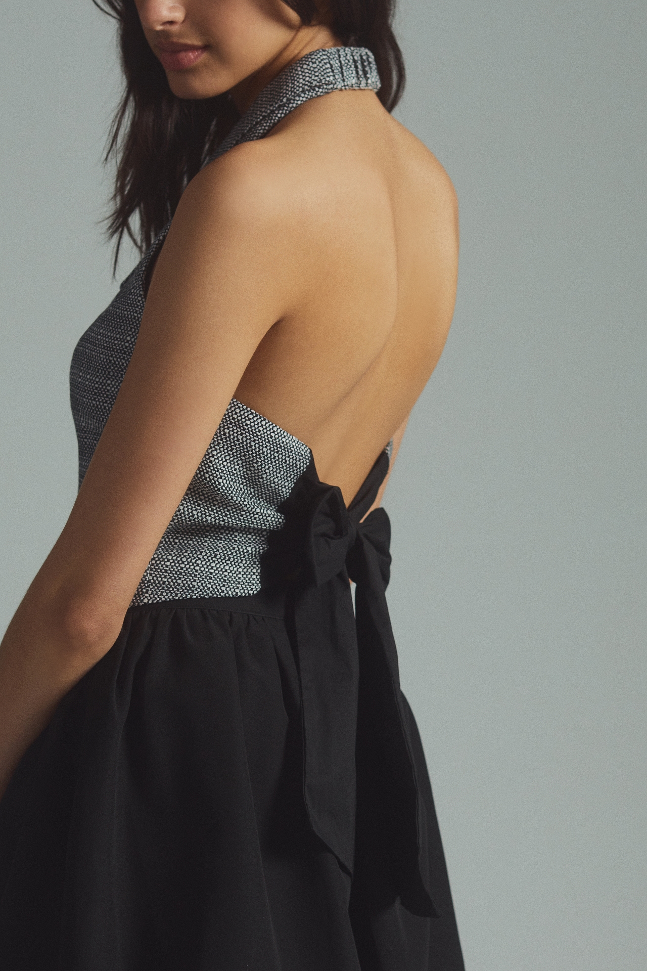 Sunday Brooklyn Textured Bow-Back Vest