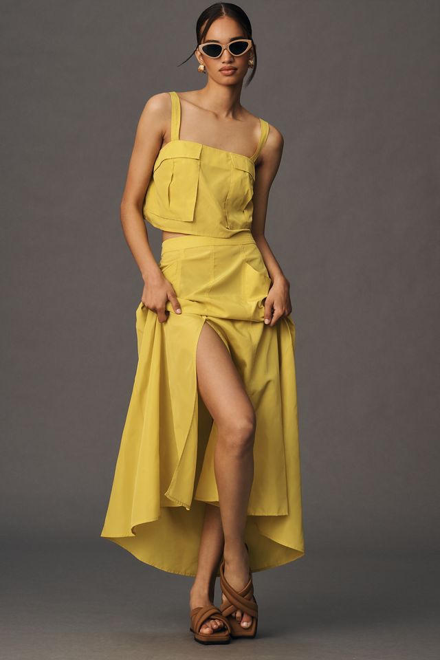 Sunday in Brooklyn Sleeveless Square-Neck Cargo Top #3