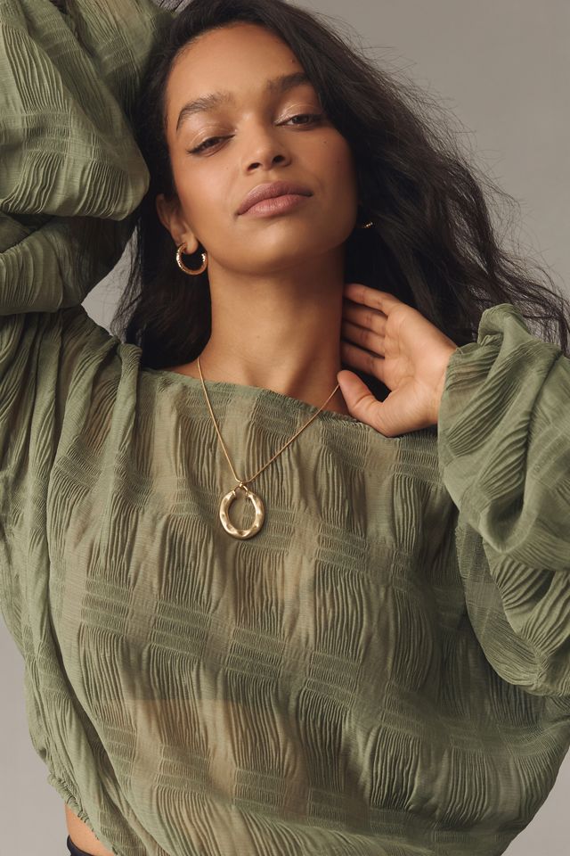 Sunday in brooklyn drawstring blouse anthropologie
