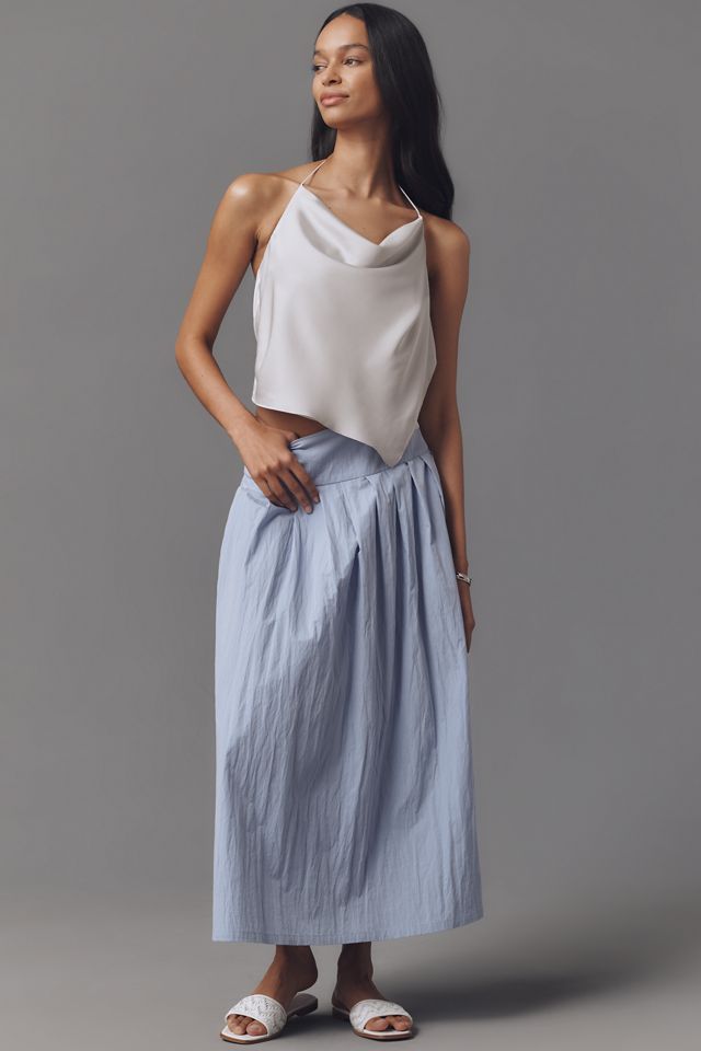 Sunday in Brooklyn Cowl-Neck Satin Tank #5