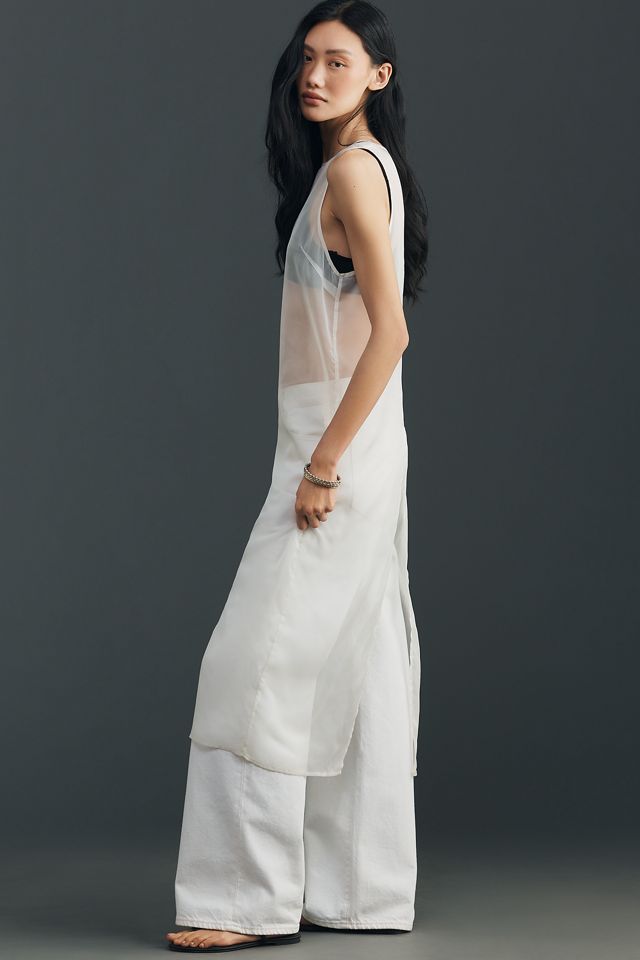Sunday in Brooklyn Sheer Maxi Tunic #5