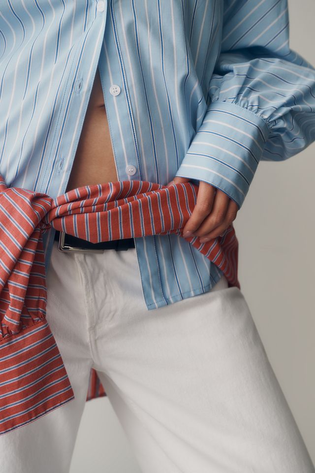 Sunday in Brooklyn Cotton Batwing Buttondown Shirt #3