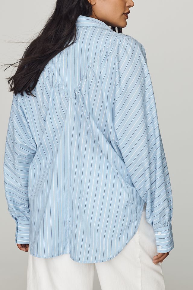 Sunday in Brooklyn Cotton Batwing Buttondown Shirt #7