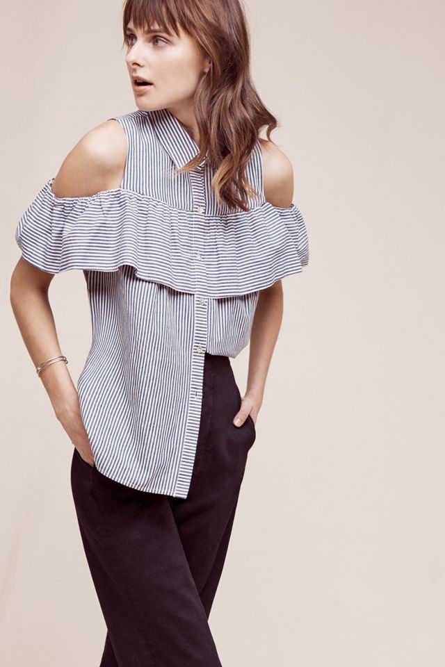 Scilla Open-Shoulder Top #1