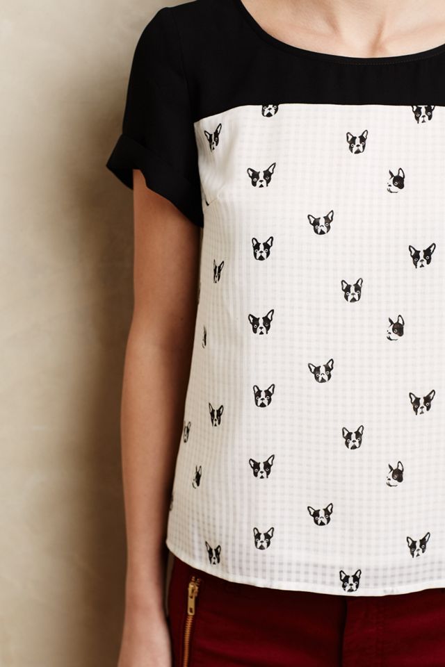 Pup Portrait Top #2