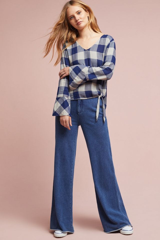 Cloth & Stone Knotted High-Low Shirt #1