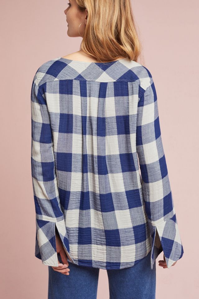 Cloth & Stone Knotted High-Low Shirt #3