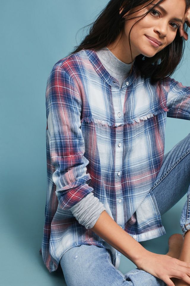 Cloth & Stone Plaid Swing Tunic #2