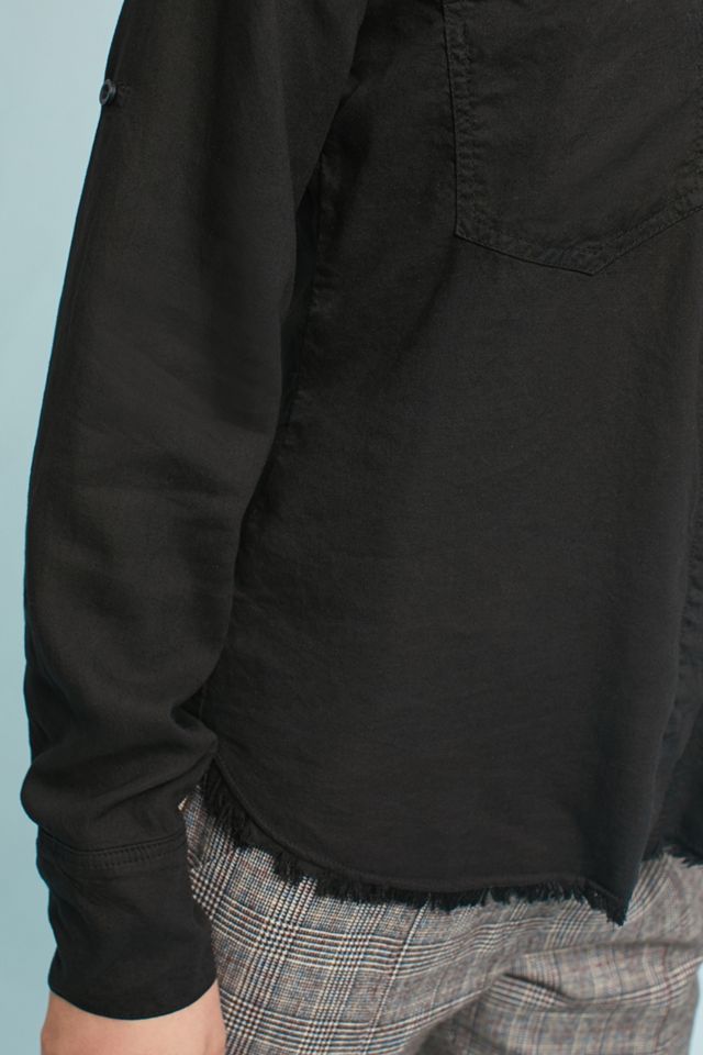 Cloth & Stone Frayed Buttondown #1