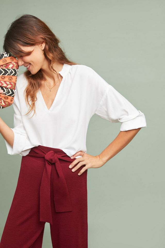 Cloth & Stone Classic Peasant Top #1