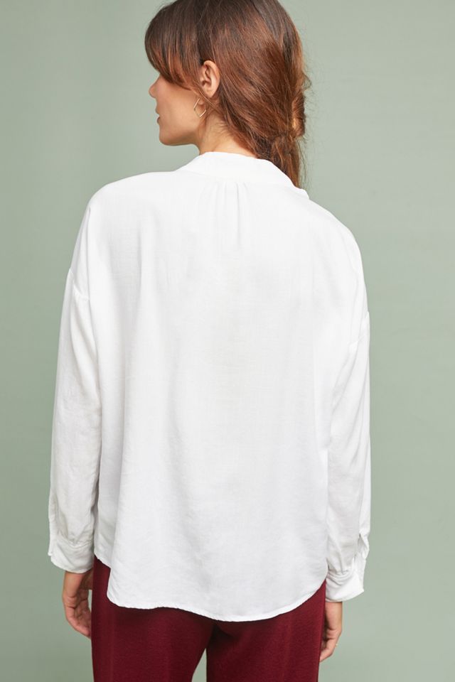 Cloth & Stone Classic Peasant Top #4